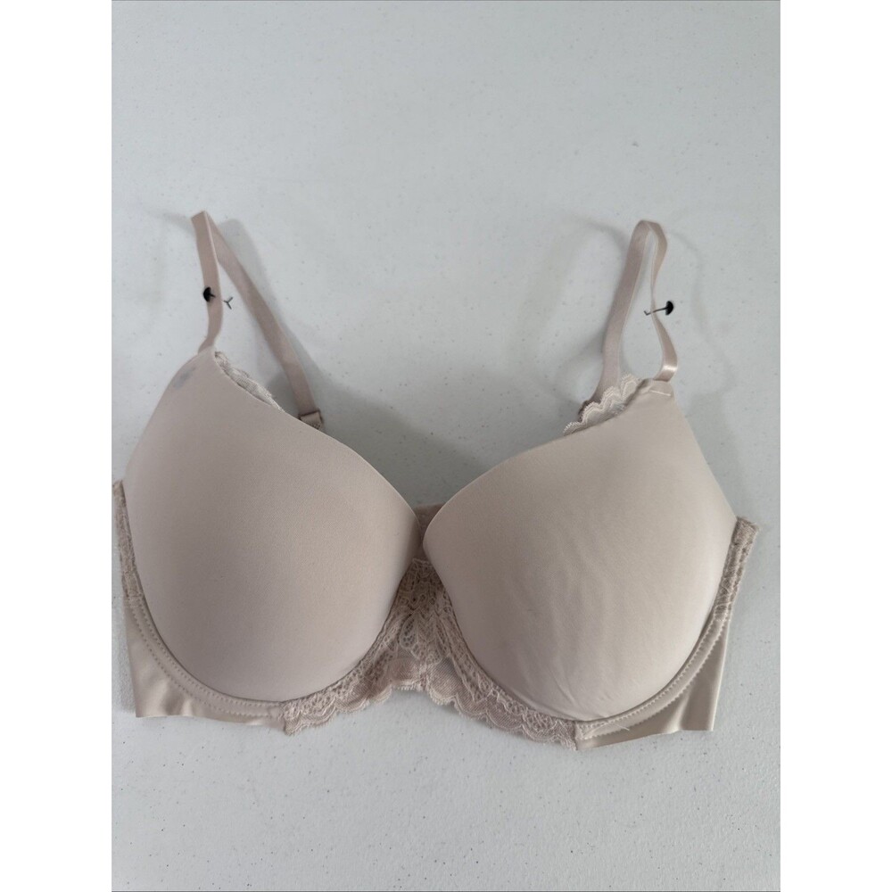 Sophie B Bra‎ Womens 38C Beige Coverage Underwire Padded Push Up